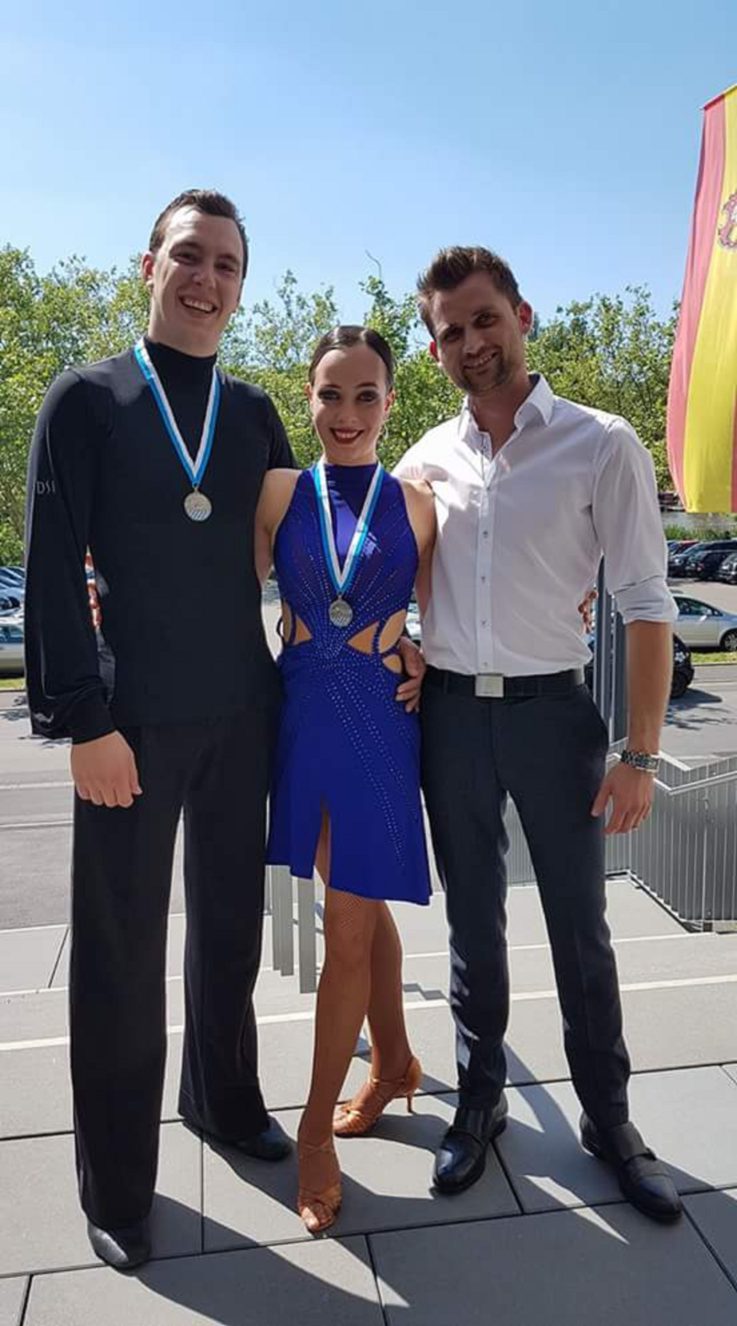 TG Landshut Paar wird  bayerischer Vizemeister im Sporttanz Latein