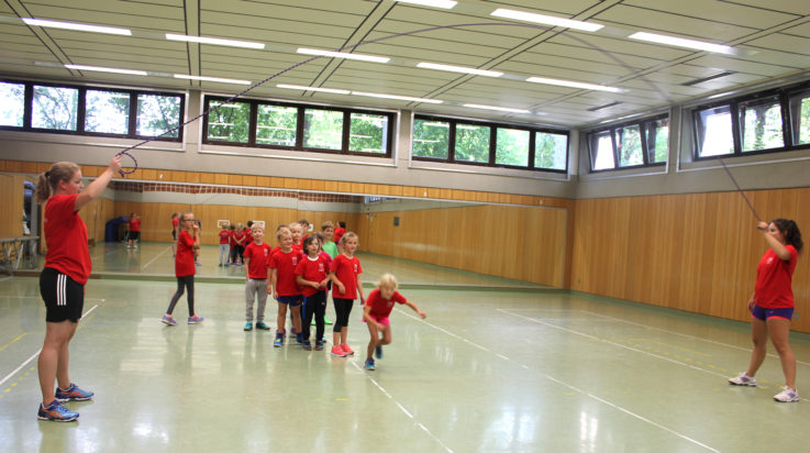 TGL-Ferienkinder im Sportcamp-Fieber