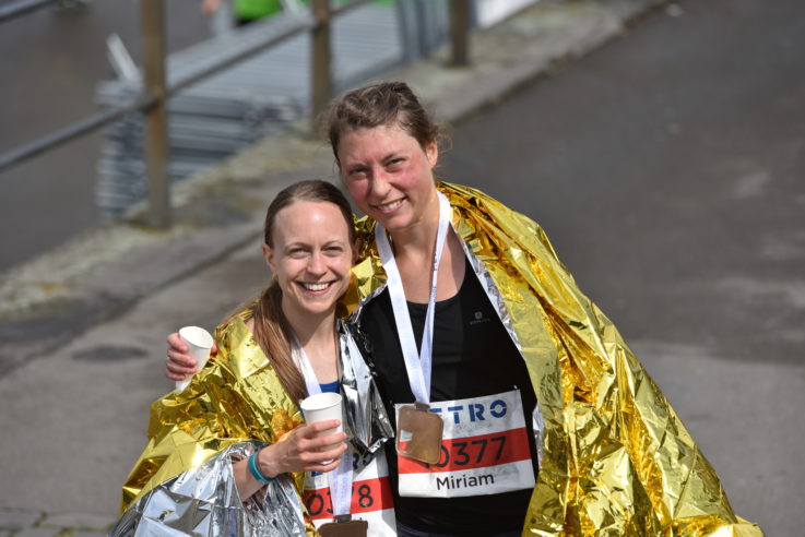 Elisabeth Jensen wird sensationell Deutsche Meisterin mit der Marathonmannschaft
