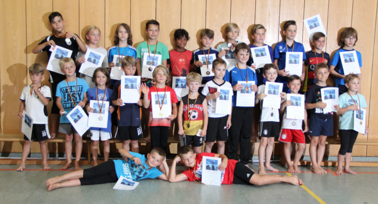 Vereinsmeisterschaften Aufbauklasse Buben 21. Juni 2018