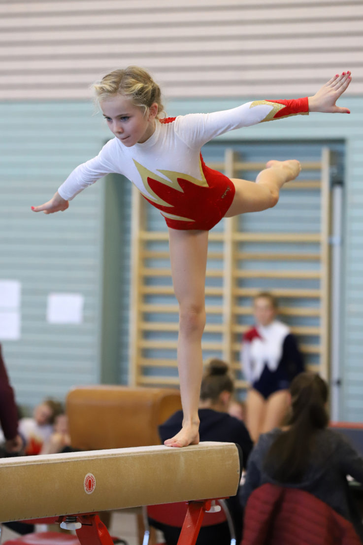 Gau-Einzelmeisterschaft Gerätturnen Mädchen am 6. April 2019 in Landshut