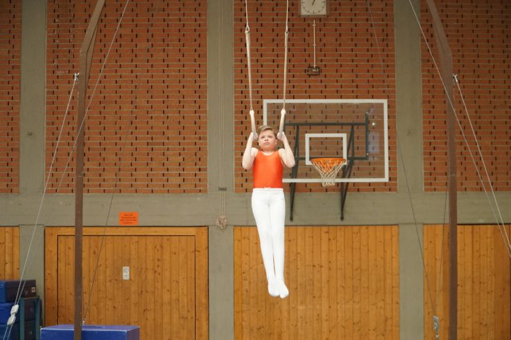 Marcus Scheibenzuber an den Ringen