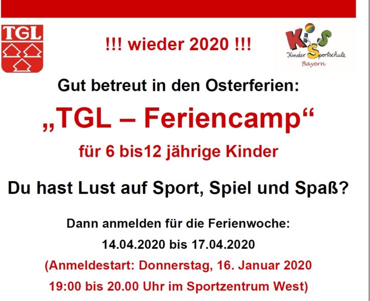 Feriencamp Ostern – nur noch Warteliste