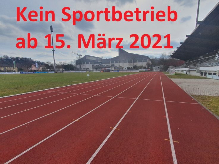 Weiter kein TGL-Sportbetrieb – Keine weiteren Lockerungen im Sport ab 22. März