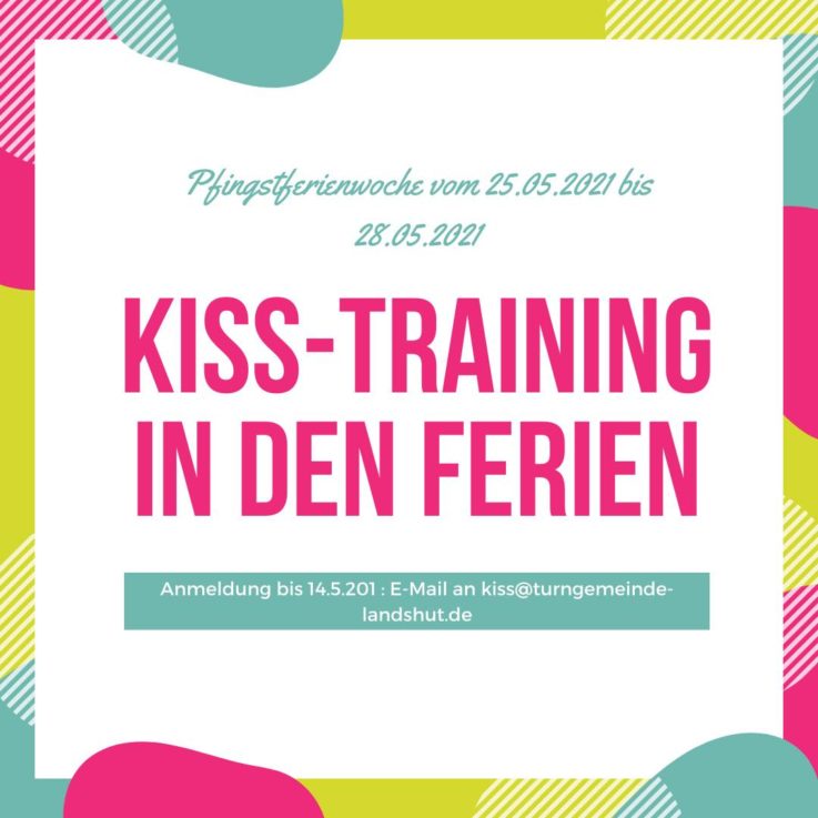 KISS: Training in den Pfingstferien