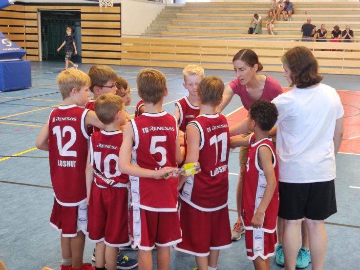 U8 der Basketballer sammelt erste Spielerfahrung