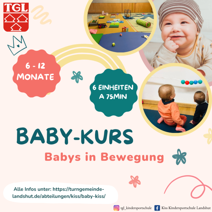 Babys in Bewegung: Anmeldung für die Kurse ab Januar laufen!