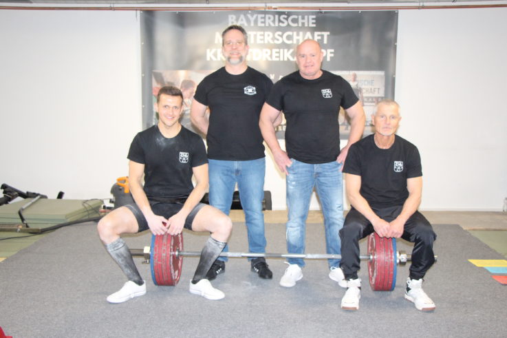 Erfolgreicher Start des TGL-Teams  am ersten Kampftag der Kraftdreikampf-Bayernliga