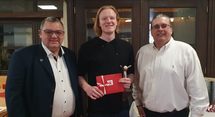 Jugendehrenpreis der TGL: Eine „Gabi“ für Leonardo