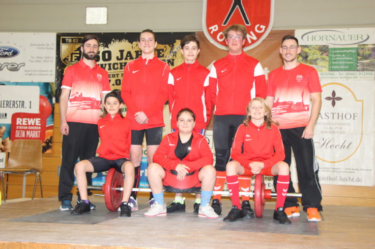 Freundschaftskampf der Gewichtheber-Jugend beim TB 03 Roding