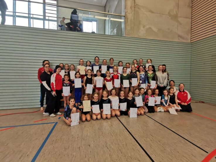 Gau Einzelmeisterschaften Turnen weibl. am 26. März 2023 in Abensberg