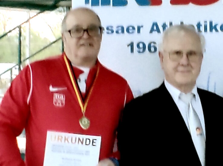 Wolfgang Streinz verteidigt seinen Titel bei der DM Masters