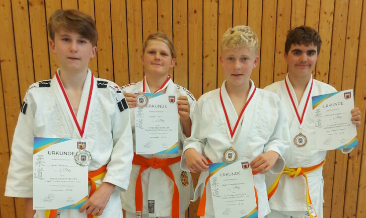 Judojugend feiert wieder Meisterschaftserfolge