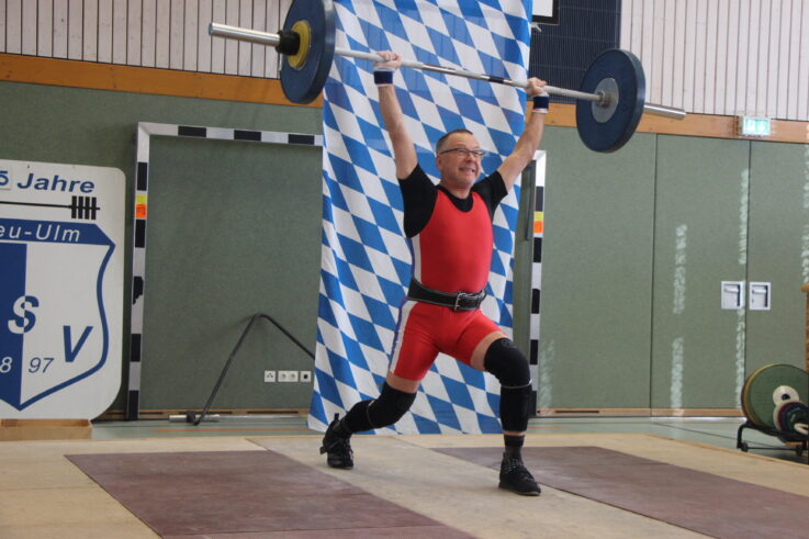 TG Gewichtheber Thomas Anger bayerischer Vizemeister bei den Masters