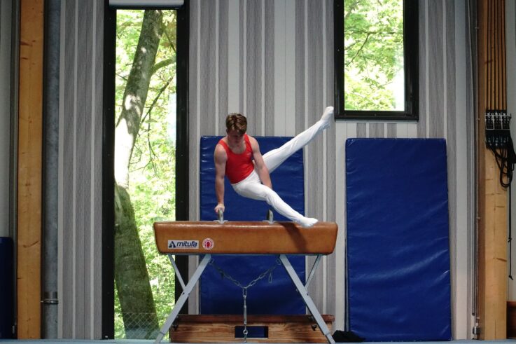 DSC01141 Michael Förster am Pauschenpferd