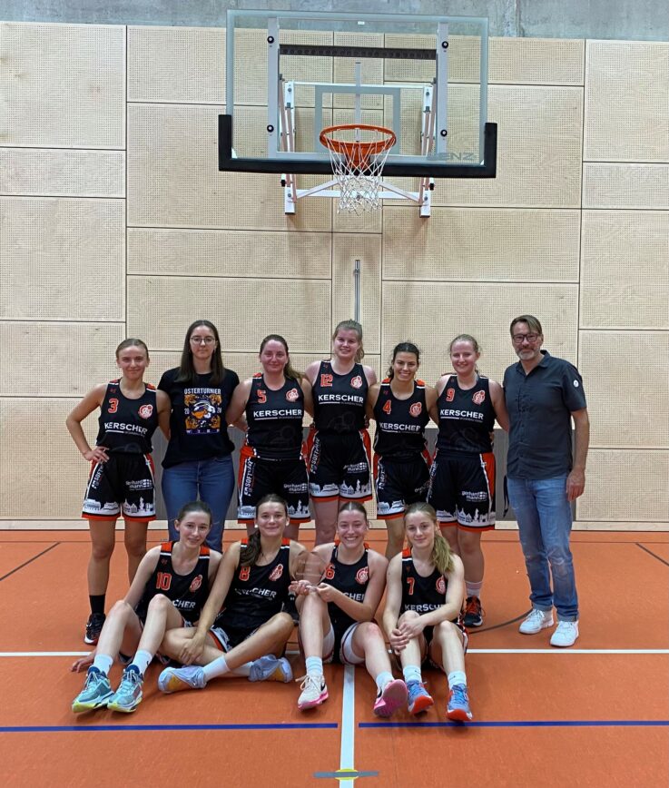 Damen der LA-Knights holen sich nach der Meisterschaft in der Bezirksoberliga auch den Bezirkspokal