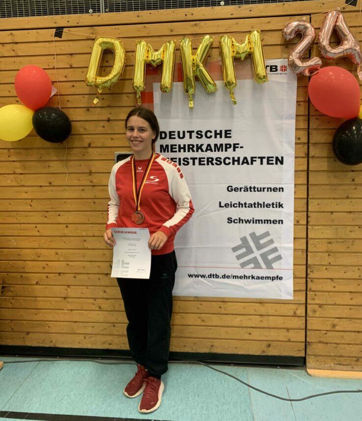 Miriam Lintner freut sich über Bronze Miriam Lintner freut sich über Bronze