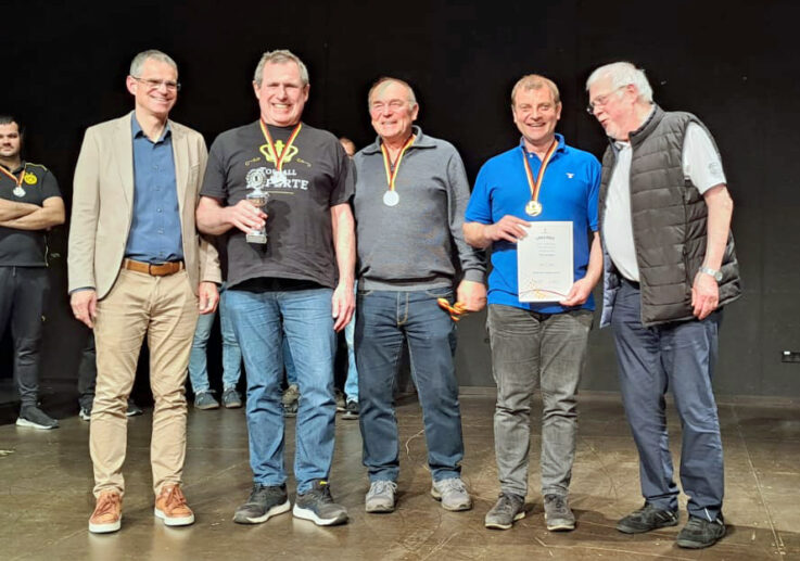 Nach Aufholjagd: TGL-Blindentorballer sind deutscher Meister  