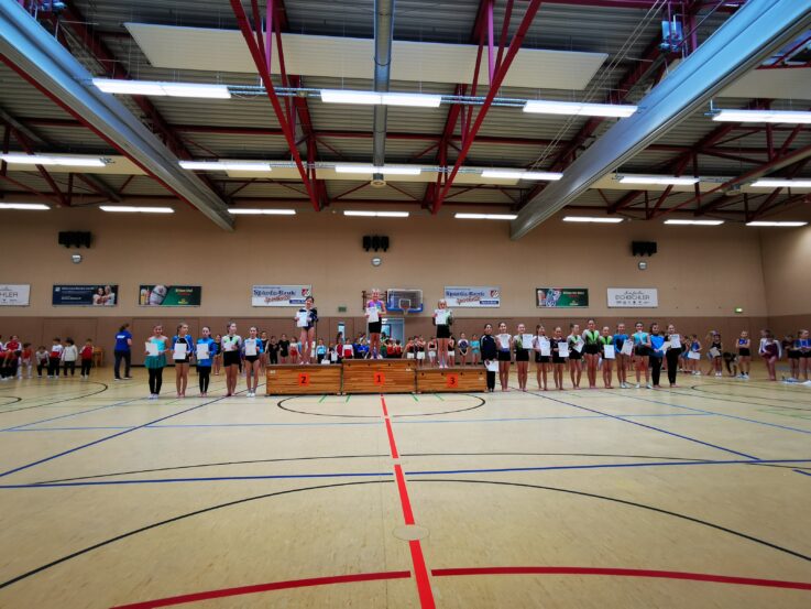 KidsCup 2025 Siegerehrung JG 2014 Mädchen