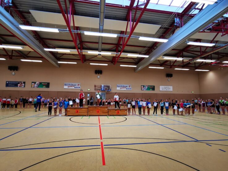 KidsCup 2025 Siegerehrung JG 2017 Mädchen