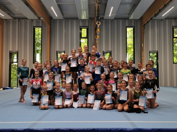 Siegerehrung DM Gruppenfoto