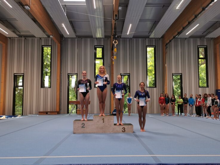 Siegerehrung JM 2009-2008 Mädels