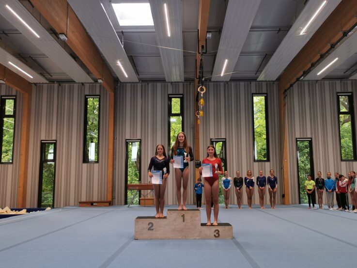 Siegerehrung JM 2011-2010 Mädels