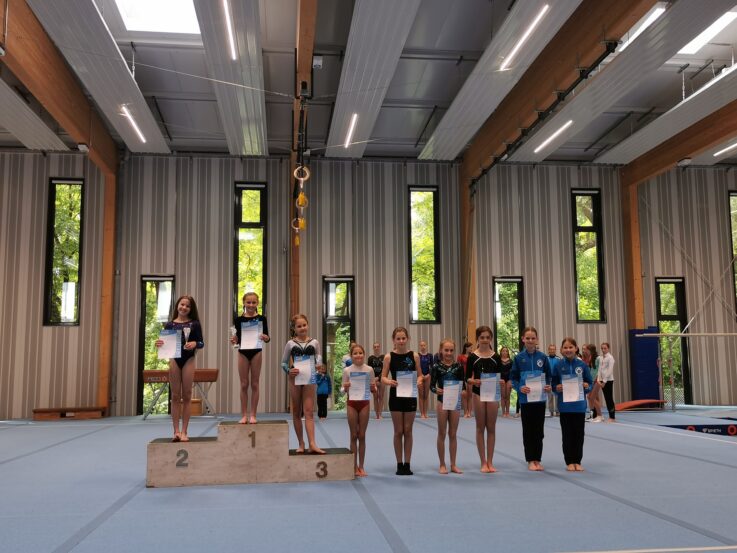 Siegerehrung JM 2015-2014 Mädels