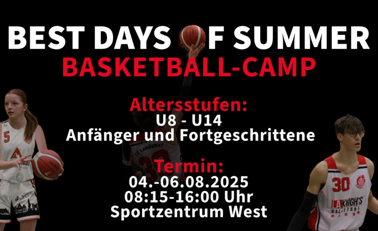 Best Days of Summer: Basketball-Camp 4. – 6. August 2025