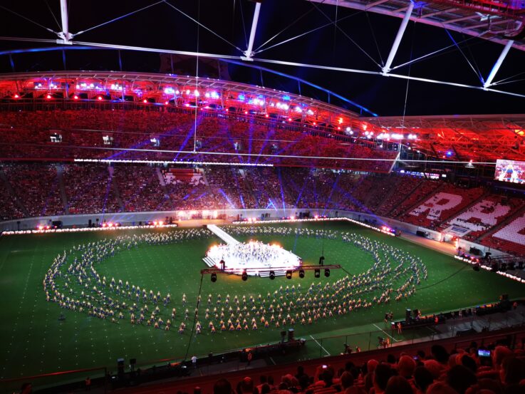 Stadiongala mit toller Show