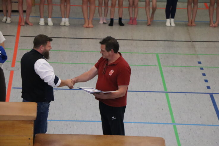 Ehrung von Steve Rauhmeier Ehrung von Steve Rauhmeier